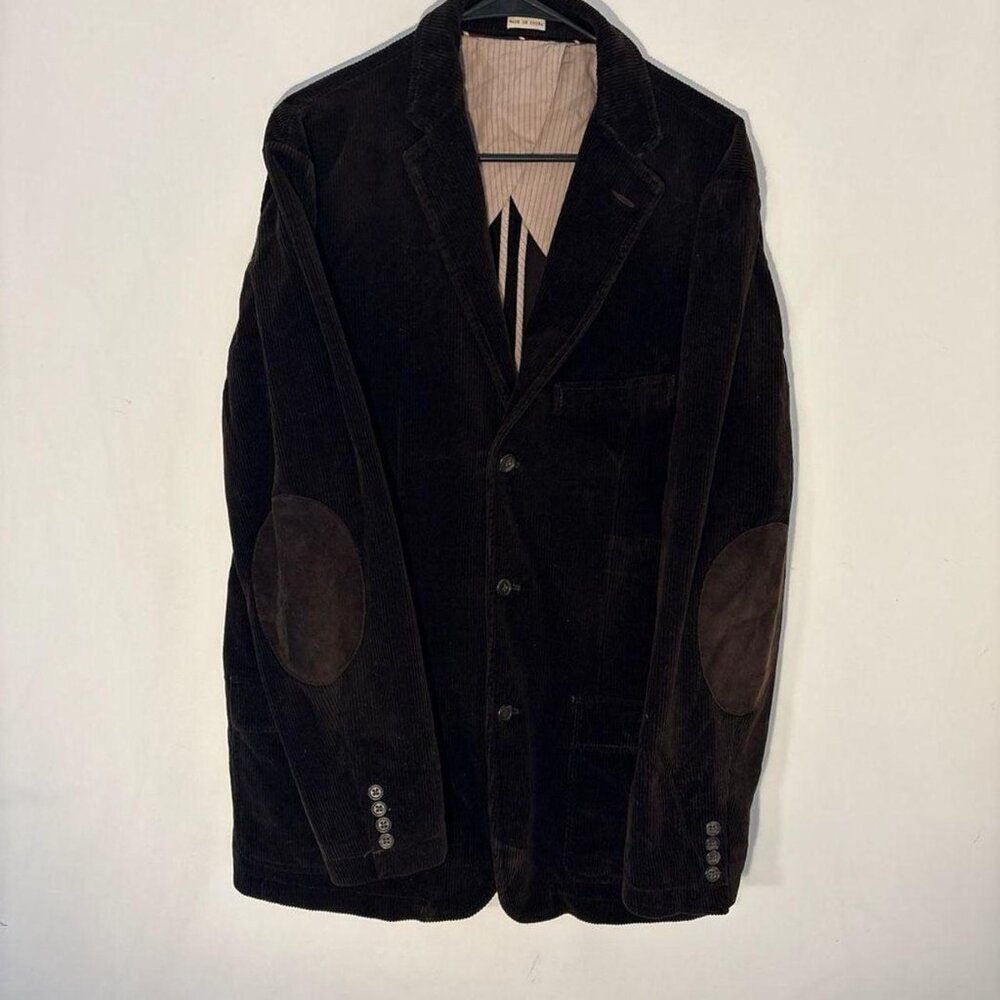 Vintage Black Corduroy Blazer - Rugged & Cool